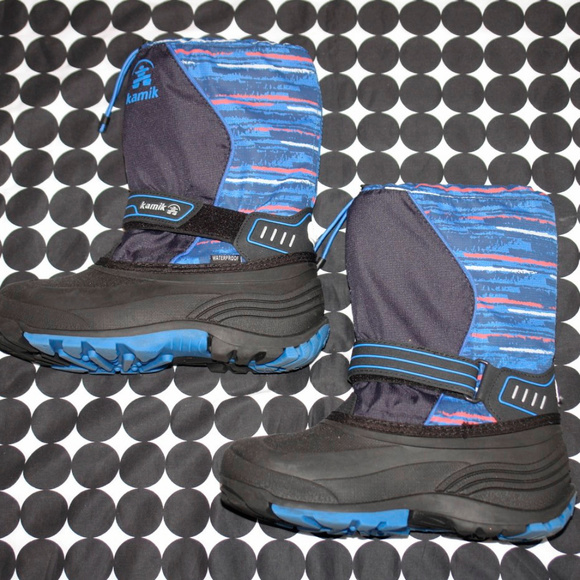 Kamik Other - SOLDBoys Kamik Snowcoast Waterproof Winter Boots 6